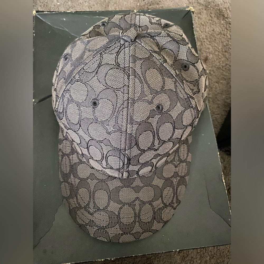 Black coach  hat